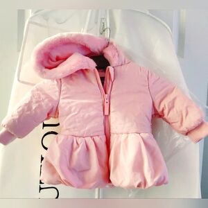Rothschild 12M pink Puffer jacket NWOT